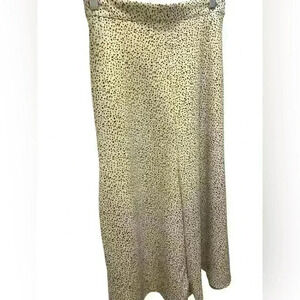 ALTAR’D STATE- Off White Black Polka Dot Skirt. Size- M